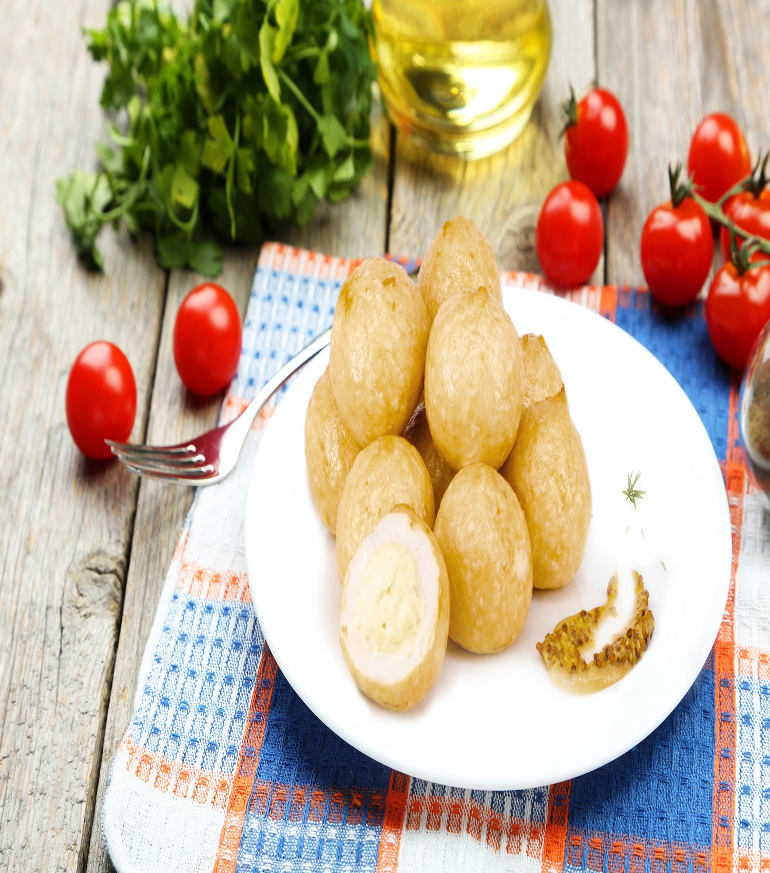 Vegetarian Mustard Cheese Balls